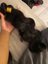 Luduna-mechones de pelo ondulado brasileño para mujer negra, extensiones de pelo ondulado 150% humano, 1/3/4 piezas, Remy