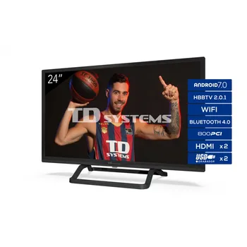 

TVs 24 inch TD Systems K24DLX11H. HDMI, VGA, USB recorder, DVB-T2/C/S2 [shipping from Spain, 2 year warranty]