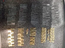 Spade Connector Crimp-Terminals AWG Suitable-For 22-16 Male 100pcs/25set