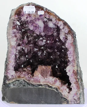

AMETHYST Geode Cluster - Incredible Natural mineral beauty from Brazil - Extra Qual. - Measure: 7,27 KG - 24 x 21 x 18 CM