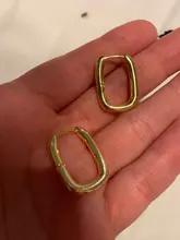 XIYANIKE-pendientes de plata de primera ley para mujer, aretes pequeños, plata esterlina 925, hipoalergénico, Estilo Vintage, Simple, con forma de O