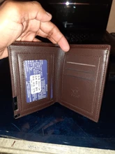Venta caliente nueva de los hombres, cuero borde hierro juventud coreana de los hombres billetera Horizontal tendencia tarjeta monedero