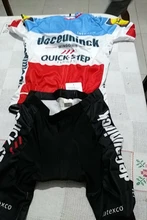 Quick Step-Conjuntos de Jersey de ciclismo para niños, pantalones cortos de manga corta para la cabeza, ropa de ciclismo deportiva, 2020