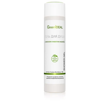 

Shower gel with coconut and jojoba oil (natural, бессульфатный)