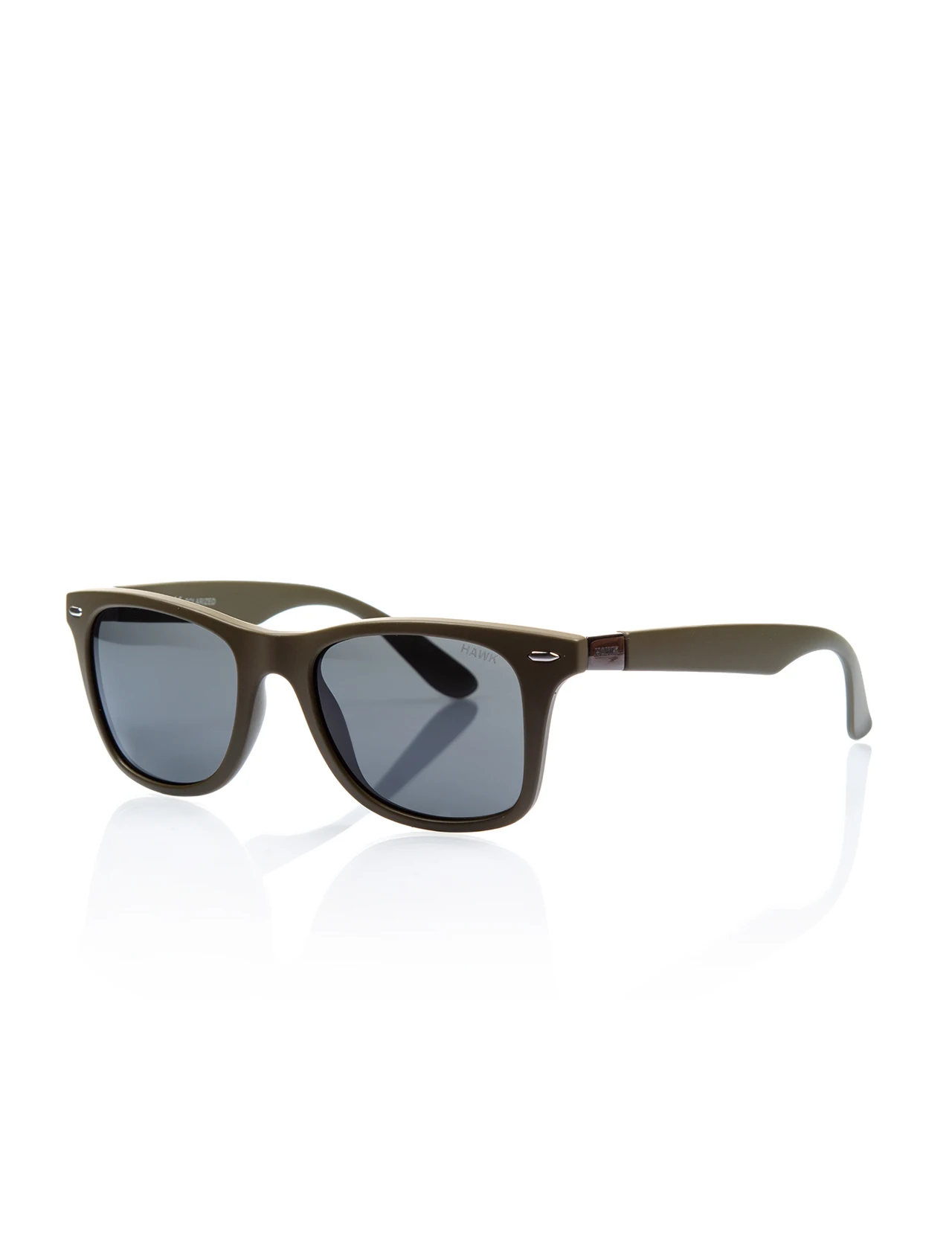 

Unisex sunglasses hw 1365 04 bone green organic square square 52-19-150 hawk