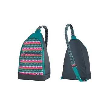 

Backpack Sling Stripe Peacock
