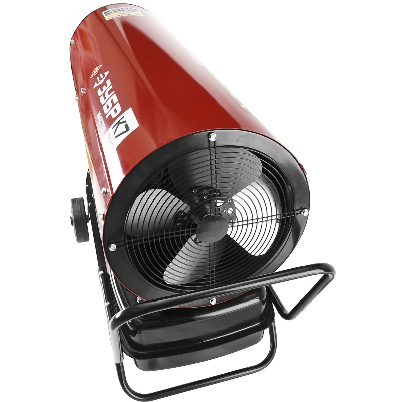 DP-K7-65000-D Пушка ЗУБР "МАСТЕР" дизельная тепловая, 220В, 65,0кВт, 1600 м.куб/час, 55,5л, 6,0кг/ч, дисплей, подкл. внешн термост, продувка, датчик уровня топлива