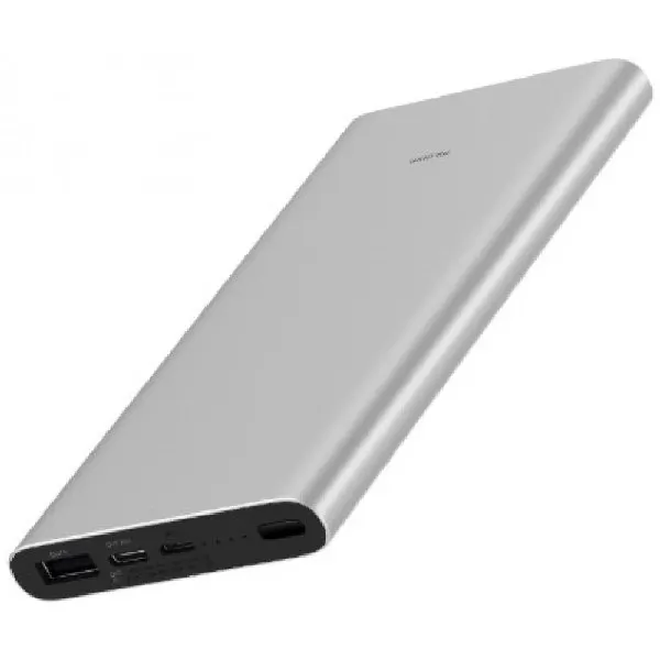 Внешний аккумулятор Xiaomi Mi Power Bank 3 PLM12ZM Silver 10000mAh(VXN4251CN