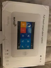 Panel táctil de 4,3 pulgadas, sistema de alarma de seguridad para el hogar, WIFI, GSM, inalámbrico, TUYA, Control por aplicación Smart life, Compatible con Alexa
