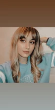 Cosplay Lolita Wigs Blonde Synthetic-Hair Bangs-Long Brown Black Alan-Eaton Ombre Women