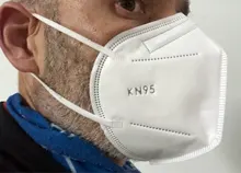 Mascarilla FFP2 KN95 de 5 capas con filtro reutilizable, máscara protectora para la boca, antigotas, KN95, CE, 100 Uds.