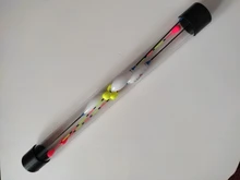 Flotador de pesca compuesto de plástico Nano, Bobbers, bola rodante, gran visibilidad, accesorios aparejos, 3 unids/lote