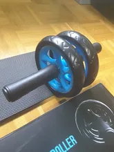 Aiersi AB Roller-rueda Abdominal antideslizante, sin ruido, con esterilla, para gimnasio en casa, ejercicio, equipo de Fitness