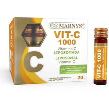 

VIT-C MARNYS 1000 mg | Imune system and antioxidant protection | Liposomate vitamin C | Vitamin C | 20 vials