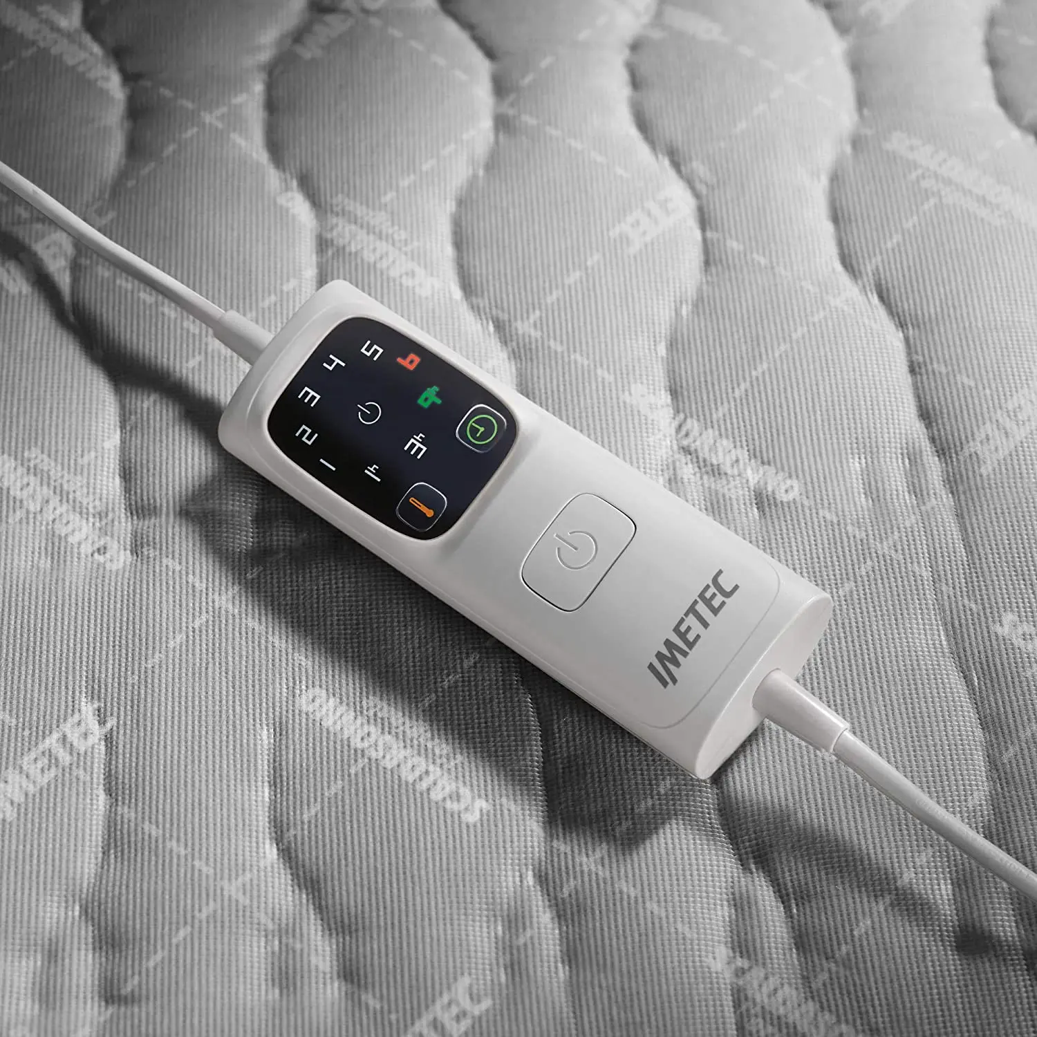 Imetec Adapto - Individual Calientacamas 150x80 cm or Marriage Calientacams  150x160 cm, Quilted Fabric, 2 Controllers with 6 Temperature Levels -  AliExpress