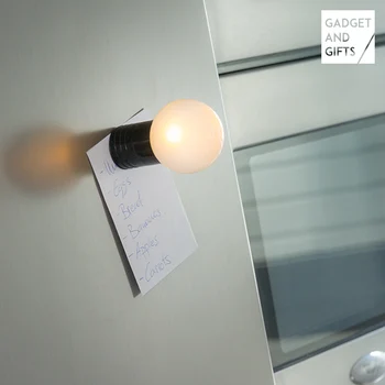 

Gadget and Gifts LED light bulb fridge magnet