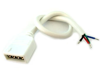 

2 PCs female connectors with 4 holes for reel strip Led RGB