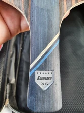 KOKUTAKU-raqueta de ping pong ITTF profesional, 4/5/6 estrellas, raqueta de tenis de mesa de carbono, conjunto de remo de murciélago, granos en Goma con bolsa