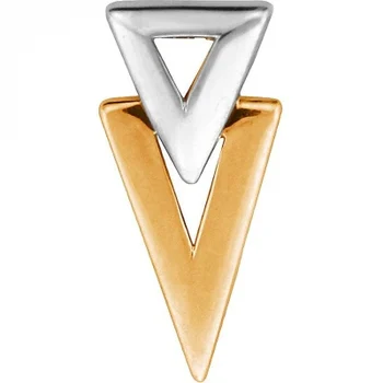 

Esthete pendant made of silver with gilding