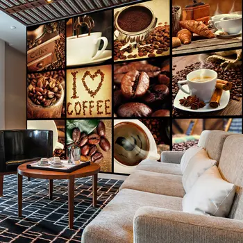 

Wall mural-Coffee-Collage - 250x175 cm
