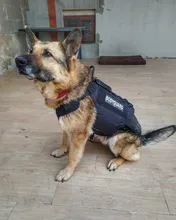 Vest Pouches Pet-Harness Dogs No-Pull Training Molle Military Hiking Tactical Large Medium