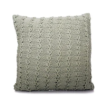 

Cushion Gift Decor Green Wool (45 x 17 x 45 cm)