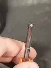 End-Mill Engraving-Bit Cnc Router Straight-Slot Dreanique 2-Flute 8mm Shank Tungsten Carbide