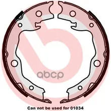 Колодки Барабанные Ручного Тормоза Brembo S56545 Brembo арт. S56545