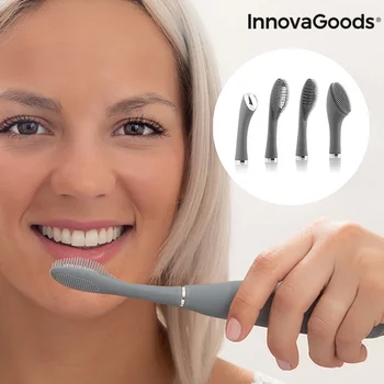 

InnovaGoods sonic toothbrush Silicone with accessories Klinfor InnovaGoods