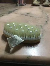 100% nueva Cerda Natural cepillo de baño exfoliante de cuerpo de madera ducha de masaje cepillo de SPA hombre mujer de cuidado de la piel del cuerpo seco cepillo