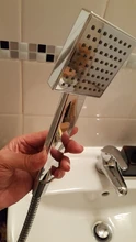 Shower-Head Bathroom Pressurized Water-Saving Chrome-Plated ABS with YT5108-A