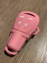 OkeyTech-Funda de goma de silicona para llave de coche, Protector de reemplazo de llavero bolsa de llavero Smart Remote 4 botones para SAAB 9-3 9-5 93 95