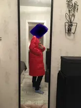 Down-Jacket Coat Yellow Winter Women Outerwear Snow FTLZZ Warm Blue Long 90%White-Duck-Down