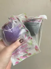 Konjac-esponja Exfoliante para limpieza Facial, 6 colores, Natural, Konnyaku, limpieza profunda