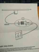 Waterproof Lamp Mirror-Light LED for Bathroom