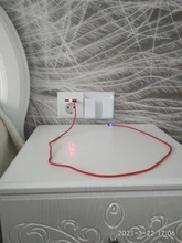 Bcsongben-enchufe electrónico de pared, toma corriente estándar de la UE con enchufe usb dual para el hogar, cargador con usb