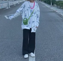 Chaqueta con capucha de mariposa Harajuku para mujer, sudadera con cremallera, sudaderas de gran tamaño, prendas de vestir exteriores de talla grande, primavera 2021