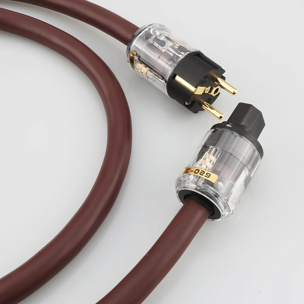 ǰ HIFI Audiocrast P125 Ȳ ۷ DIY  ڵ P029 + C029 EU/US  ÷ IEC   Ŀ