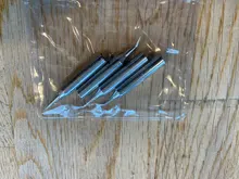 LUXIANZI libre De plomo puntas De pistola para soldar estaño cobre puntas De soldadura para Estación De soldadura BGA herramientas De soldadura Ponta De Ferro De Solda