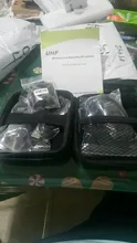 Micrófono Lavalier Inalámbrico UHF, para entrevista, grabación de voz, solapa, para iPhone, Android, teléfono, iPad, DSLR, PC