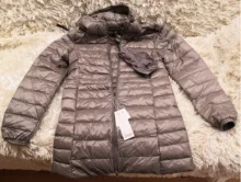 NewBang-Chaqueta de plumón largo con capucha para mujer, chaqueta ultraligera de invierno, abrigos de talla grande, 7XL, 8XL