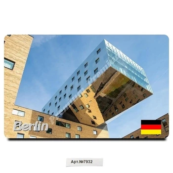 

Souvenir. Vinyl magnet "Berlin", Germany, (dimensions: 54x86mm). Free shipping.
