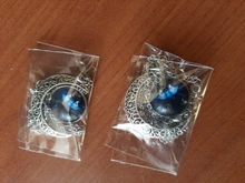 Collar de 12 Constelaciones signos del zodiaco cabujón de cristal pendiente de luna creciente cadena de clavícula collar de regalo de cumpleaños para mujer