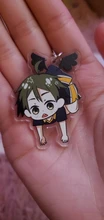 Llavero con anilla de voleibol para niño, Haikyuu, Anime Llavero bonito llavero de dibujos animados sleutelhanger 2020 nuevo llaveros Accesorios
