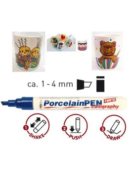 

MARKERS PORCELAIN BLUE COLOR