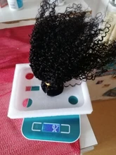 Extensiones de cabello humano rizado brasileño, mechones de pelo Remy de color natural, 1/3/4 unidades, 8-28