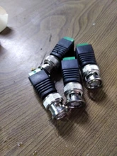 Cable Coaxial para cámara CCTV, conector BNC macho Balun de vídeo, transceptor, accesorios de vigilancia, CAT5, 2 unids/lote