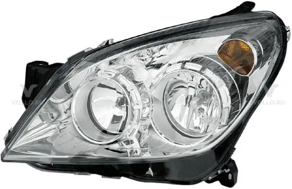 HELLA Фара L OPEL ASTRA H 04-(хром