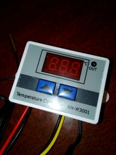 10A 12V 24V 220VAC Digital LED Temperature Controller XH-W3001 For Incubator 