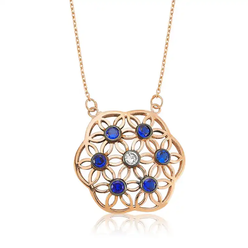 

Silver Life of Flower Lady Necklace